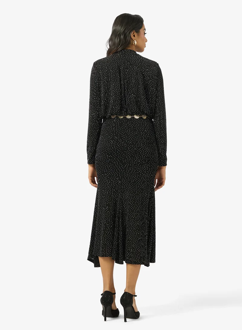 خزانة Polka Print Dress